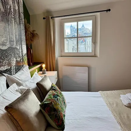 Appartement Centre Ville Climatise Vue Chateau Saumur Exterior photo